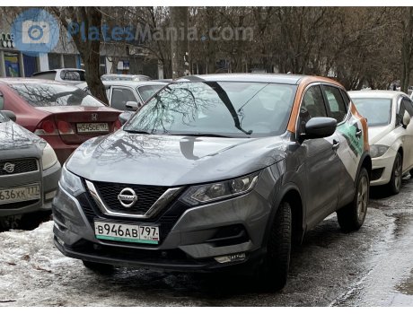в946ав797, Nissan Qashqai