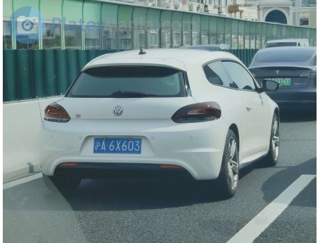 沪A·6X603, Volkswagen Scirocco