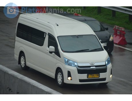 B 7566 FAB, Toyota HiAce