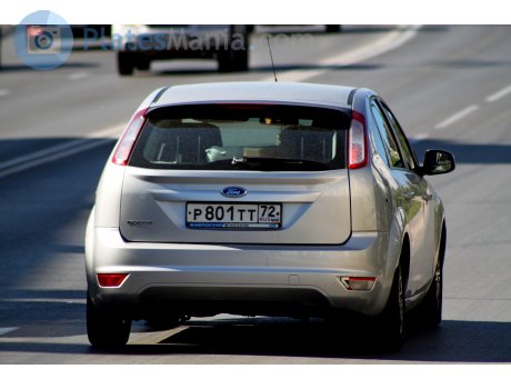р801тт72, Ford Focus