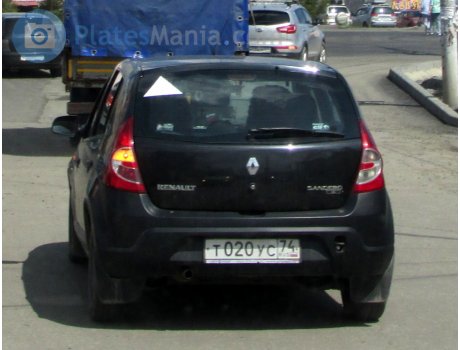 т020ус74, Renault Sandero