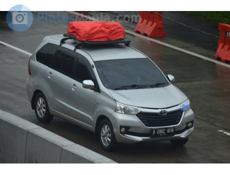B 2062 KFM, Toyota Avanza