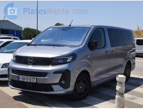 NHV 617, Opel Zafira Life