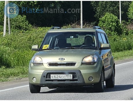 е624сс178, Kia Soul