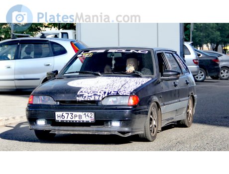 н673рв142, Lada (VAZ) 2114