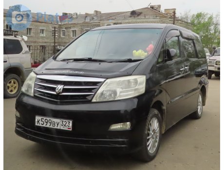 к599ву323, Toyota Alphard