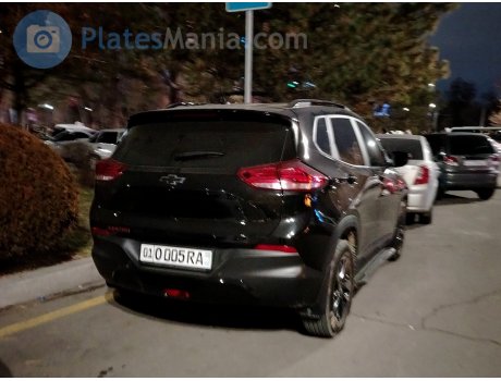 01 O 005 RA, Chevrolet Tracker