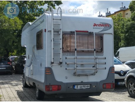 B 6698 HH, Dethleffs Globetrotter