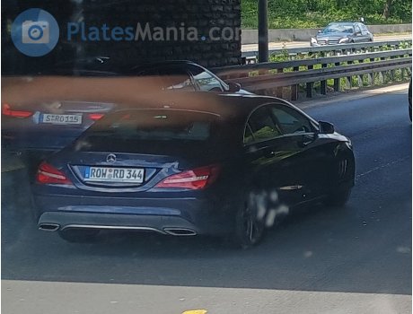 ROW RD 344, Mercedes-Benz CLA-Klasse