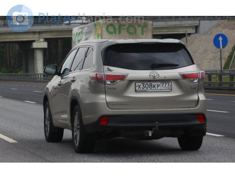 х308кр777, Toyota Highlander