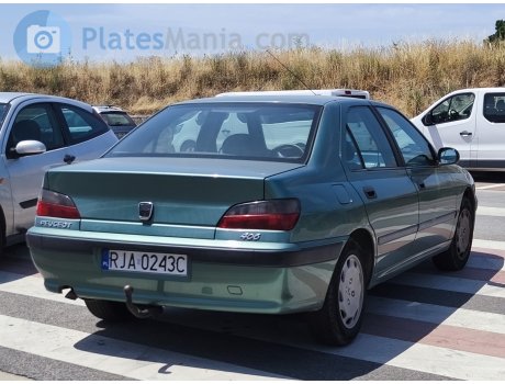 RJA 0243C, Peugeot 406