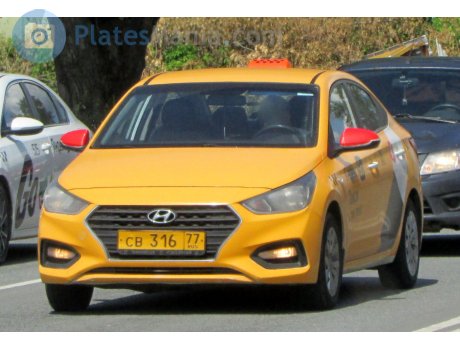 св 316 77, Hyundai Solaris
