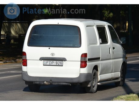 FDP-926, Toyota HiAce