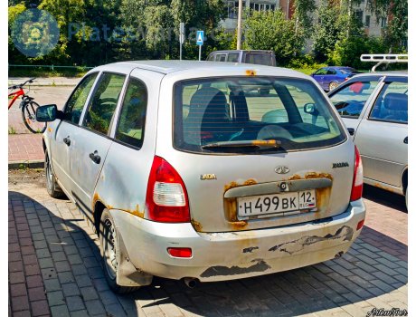 н499вк12, Lada (VAZ) 1117 Kalina