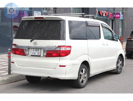 о859ун32, Toyota Alphard