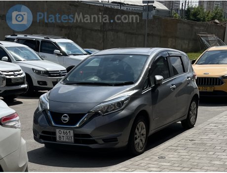 о661вт323, Nissan Note