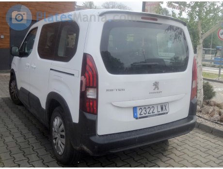 2333 LWX, Peugeot Rifter