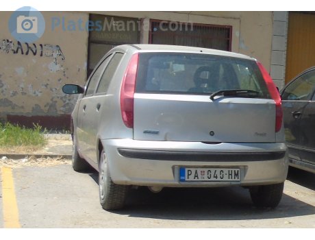 PA 040-HM, FIAT Punto