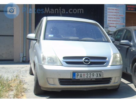 PA 229-XN, Opel Meriva