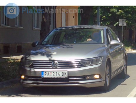 PA 214-BK, Volkswagen Passat