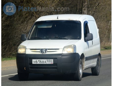 н616ва550, Peugeot Partner