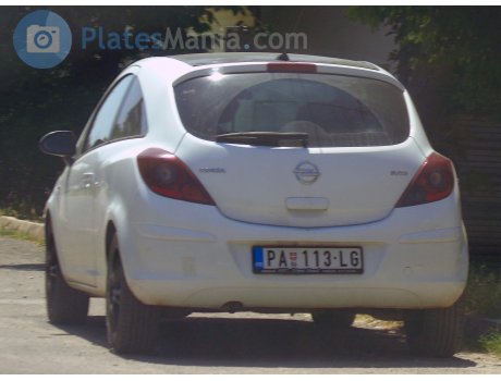 PA 113-LG, Opel Corsa