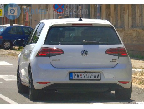 PA 209-AA, Volkswagen Golf