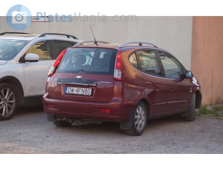 DW 4FN80, Chevrolet Rezzo
