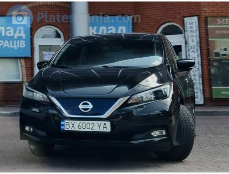 BX 6002 YA, Nissan Leaf