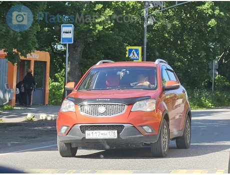 н117мн178, SsangYong (KGM) Actyon
