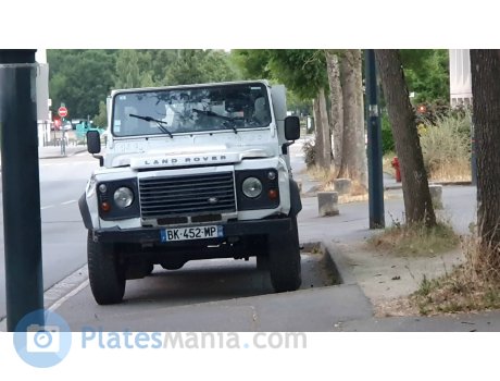 BK-452-MP, Land Rover Defender