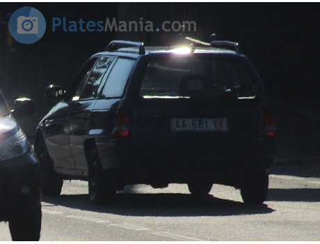 AA 681 YY, Opel Astra