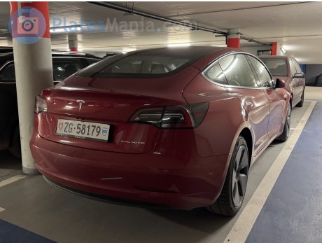 ZG 58179, Tesla Model 3