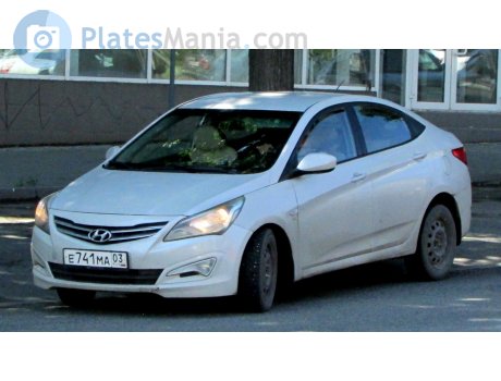 е741ма03, Hyundai Solaris