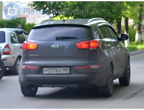 р027вх186, Kia Sportage