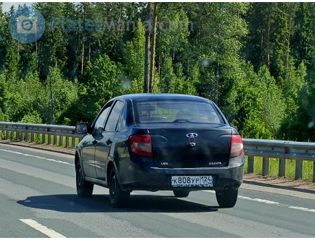 к808ур124, Lada (VAZ) 2190 Granta