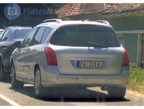 PA 232-BJ, Peugeot 308