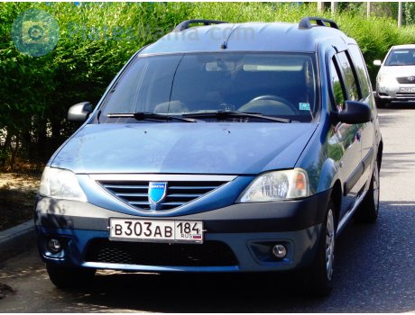 в303ав184, Dacia Logan