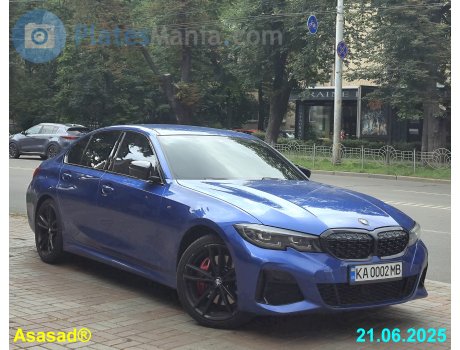 KA 0002 MB, BMW 3 Series