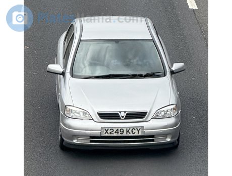 X249 KCY, Vauxhall Astra