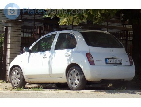 PA 080-RD, Nissan Micra