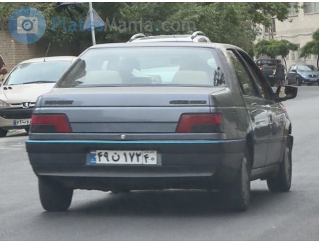 ۴۹‎ن‎۱۷۲ ۴۰, Peugeot 405