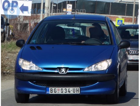 BG 034-UH, Peugeot 206
