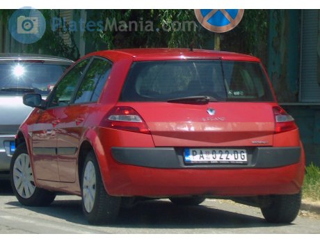 PA 022-DG, Renault Mégane