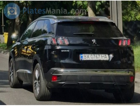 BX 0767 HA, Peugeot 3008