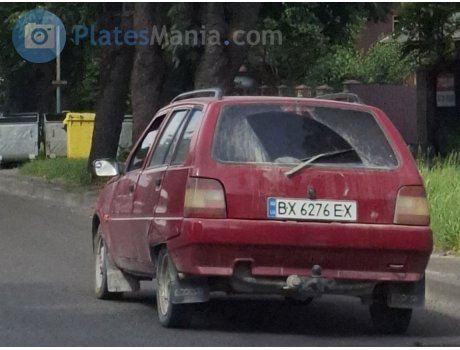 BX 6276 EX, ZAZ 1105 Таврия Дана