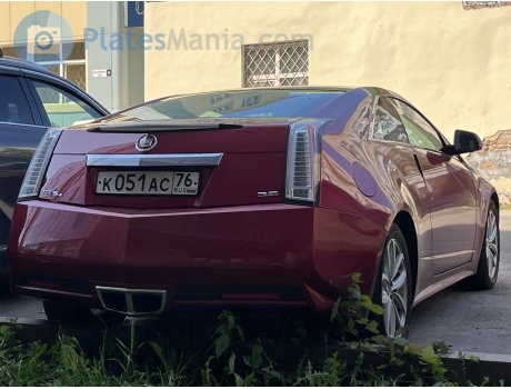 к051ас76, Cadillac CTS