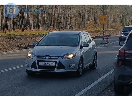 с136уу60, Ford Focus