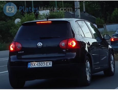 BX 4503 EX, Volkswagen Golf