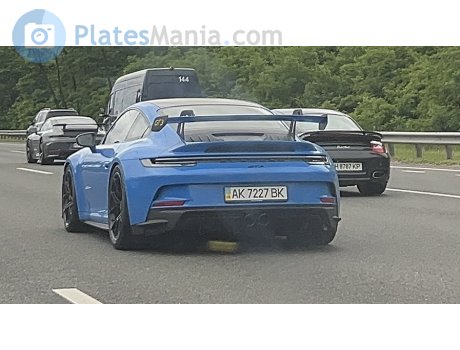 AK 7227 BK, Porsche 911